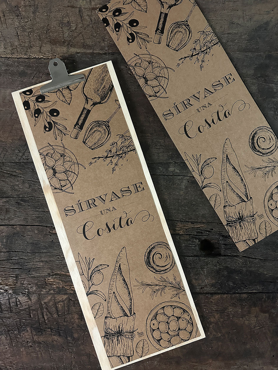 Tabla Aperitivo · Sírvase una cosita