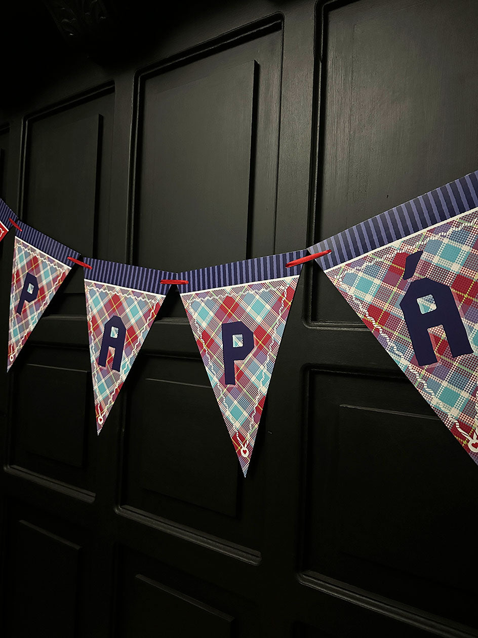 Banderín Triangular · Papá