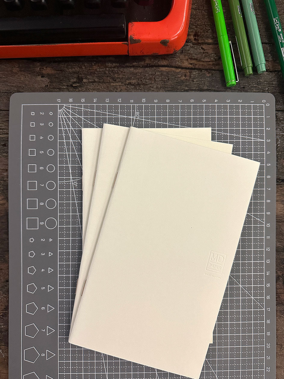 MD · Set 3 Libretas B6 Cuadriculado