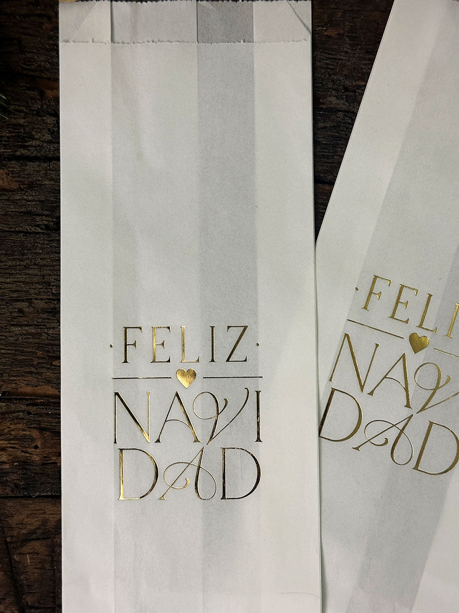 Bolsa Chica Blanca · Navidad