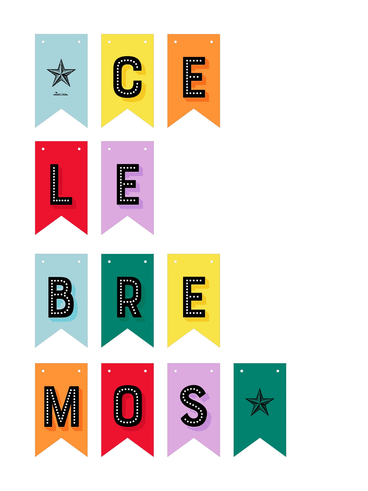 GP · Multicolor Celebremos (3 un.)