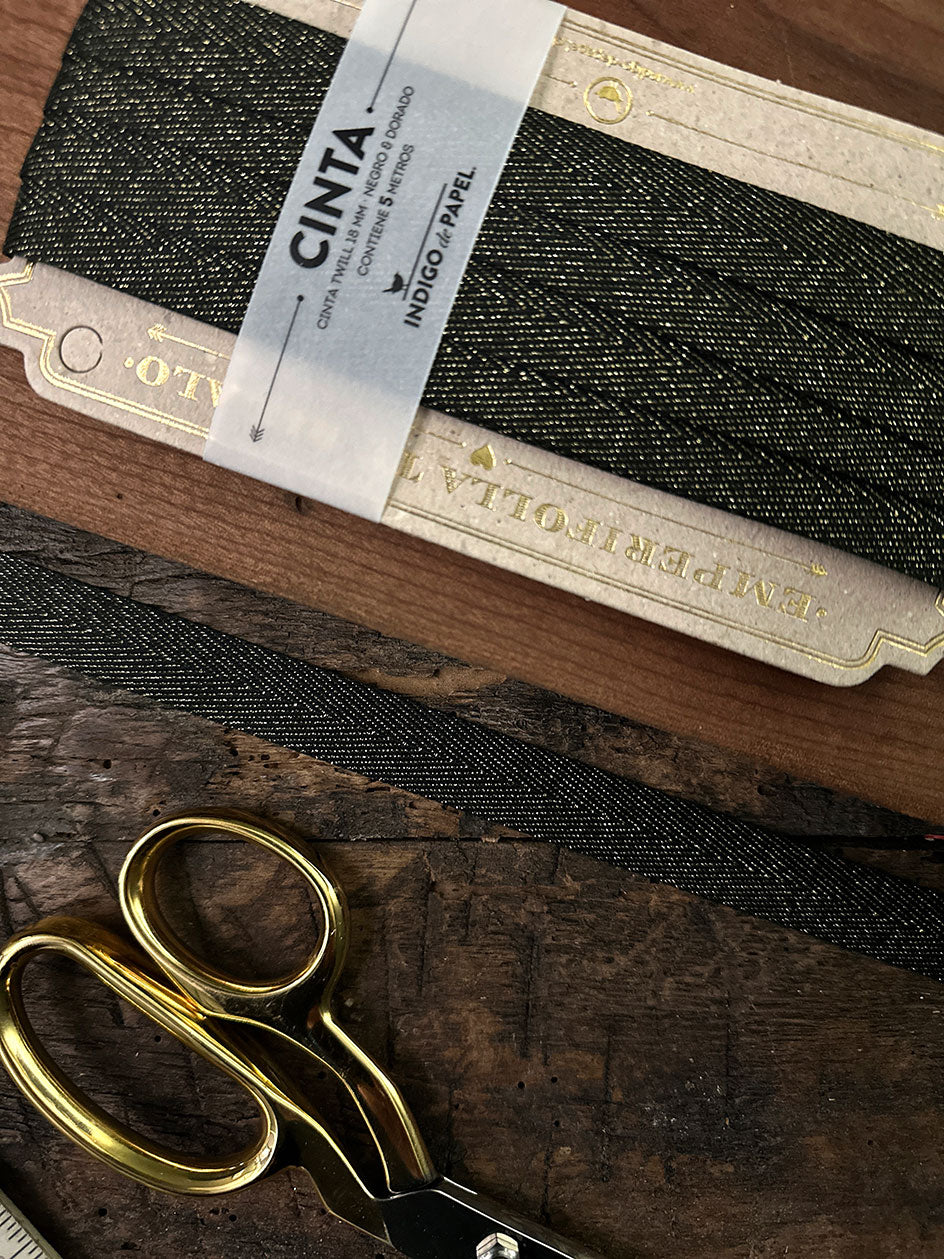 Cinta Twill · Negro