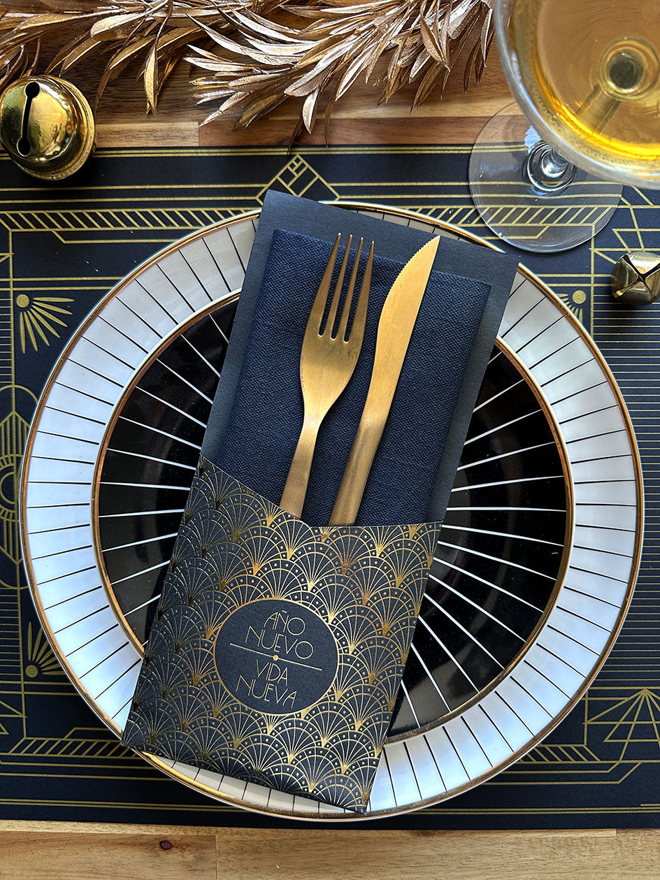 Estuche de Cubiertos · Art Deco