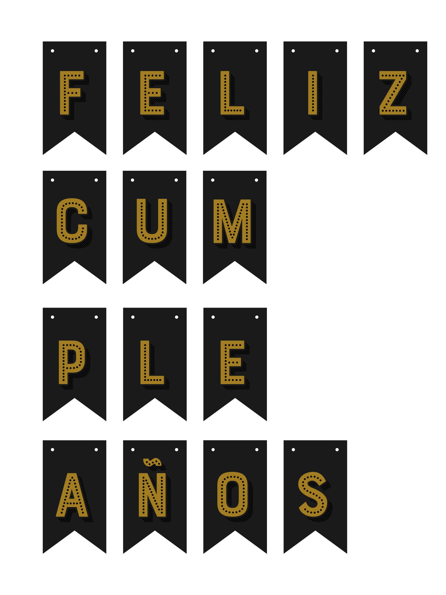GP · Negra Feliz Cumpleaños (3 un.)
