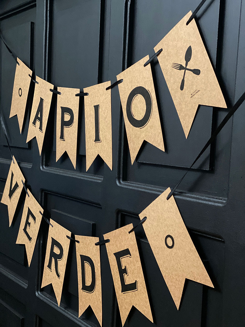 Guirnalda Kraft · Apio Verde