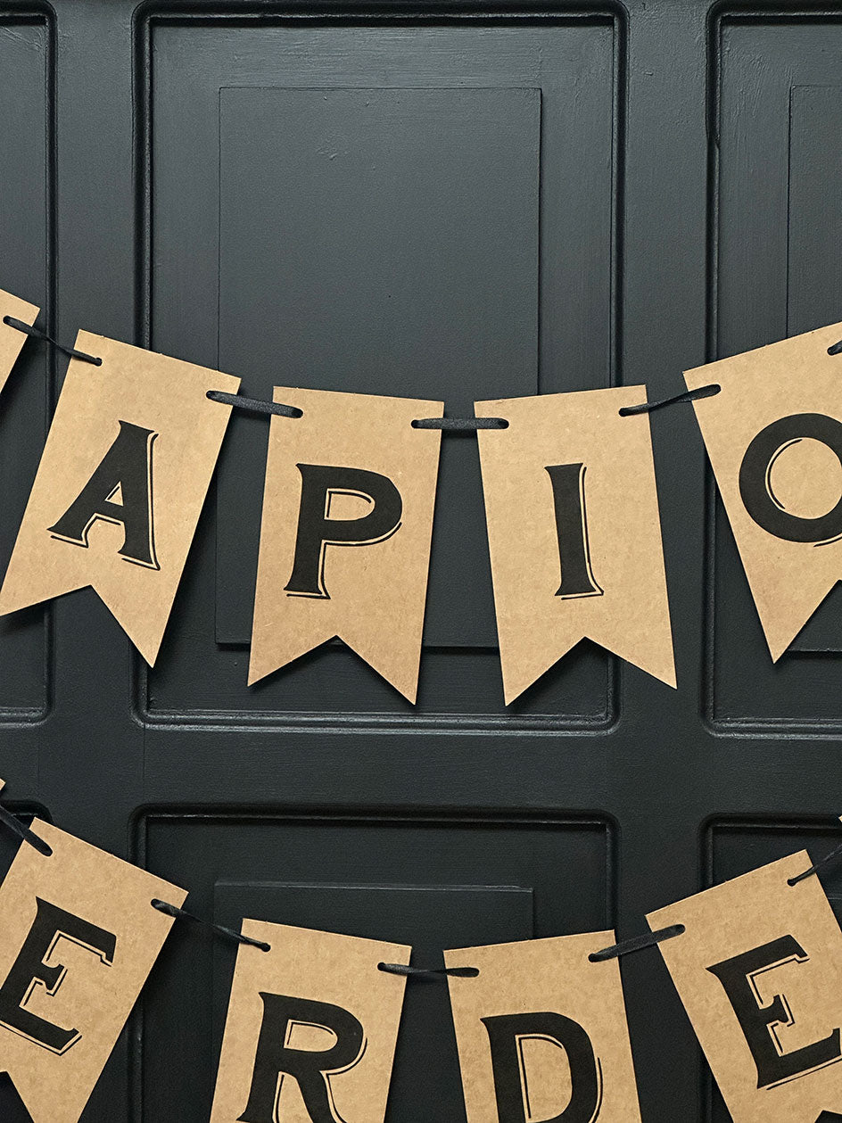 Guirnalda Kraft · Apio Verde
