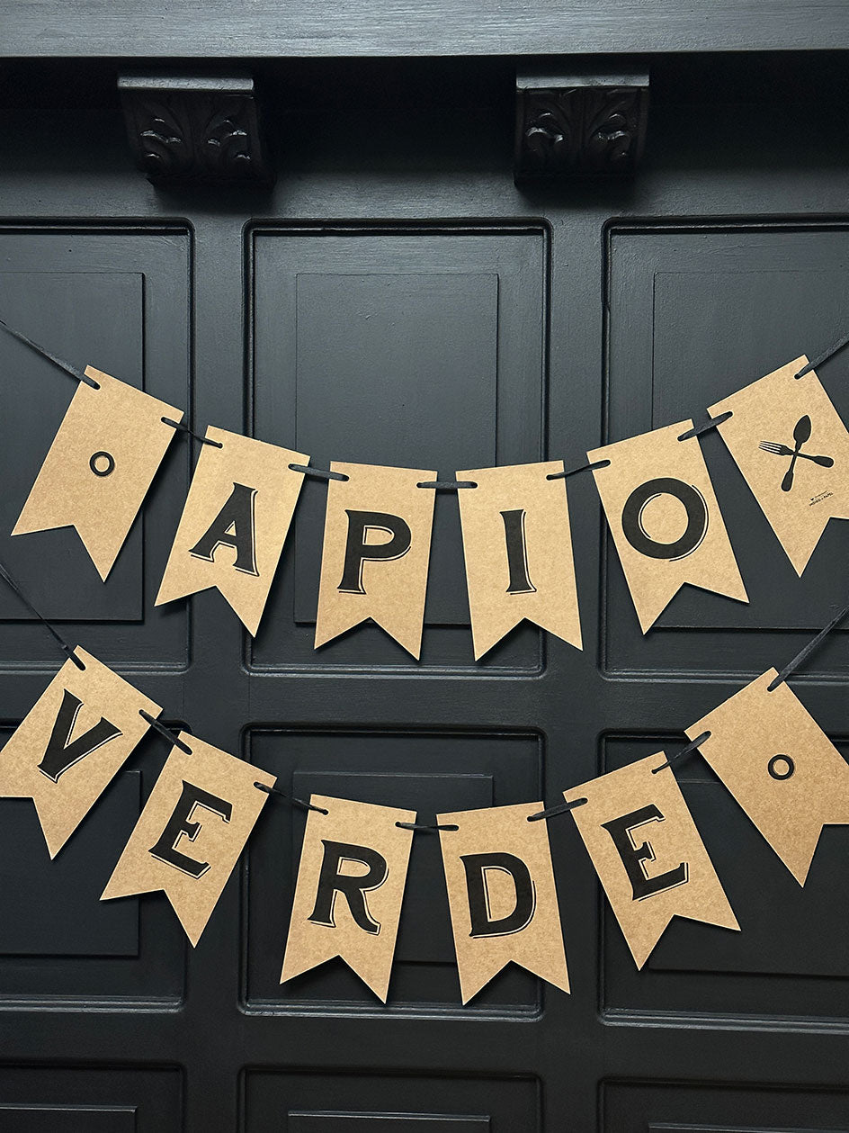 Guirnalda Kraft · Apio Verde