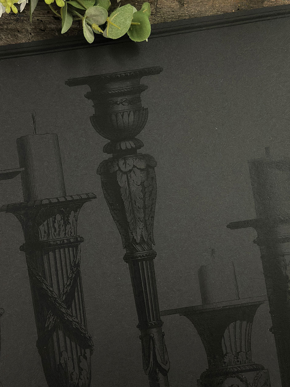 IC · Velas Negro (3 un.)