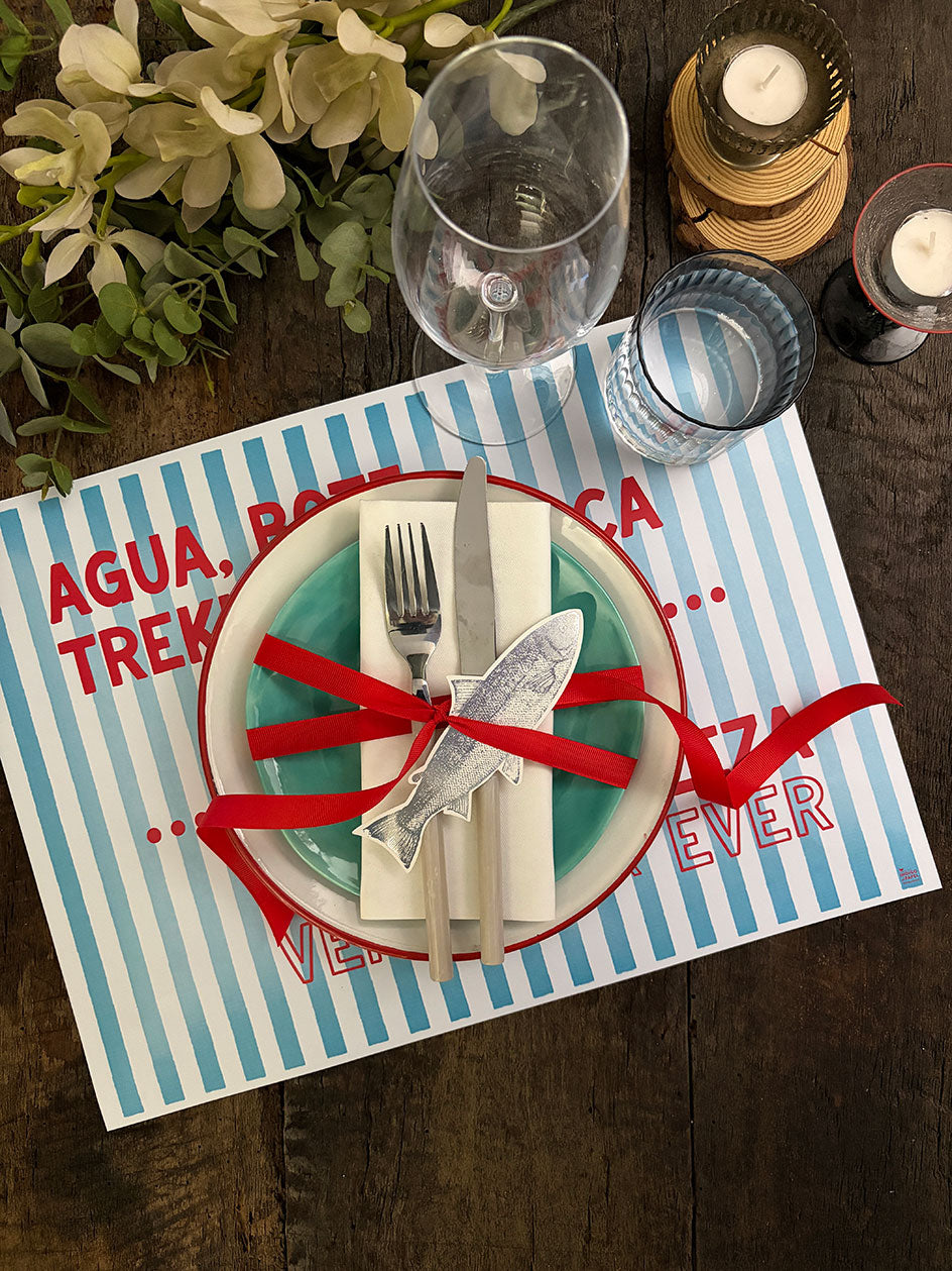 Individual Blanco · Lago Personalizado