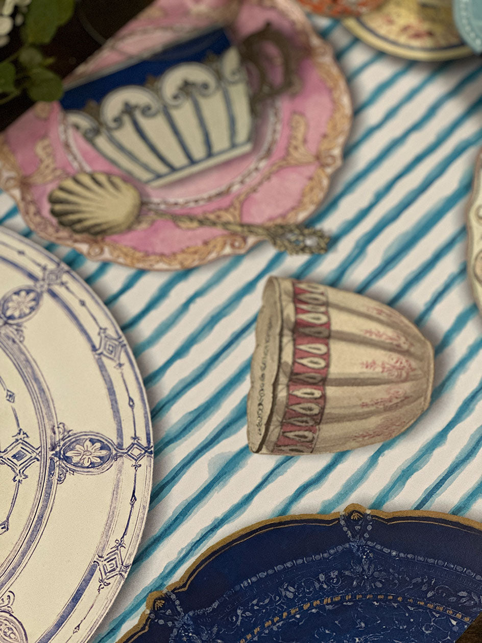 Individual Blanco Porcelana