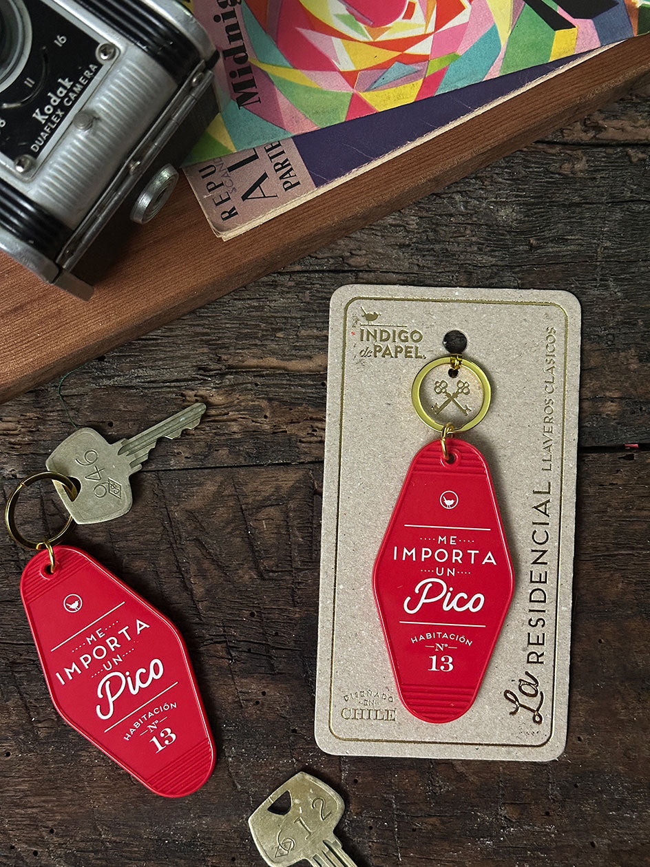 Llavero · Me importa un pico