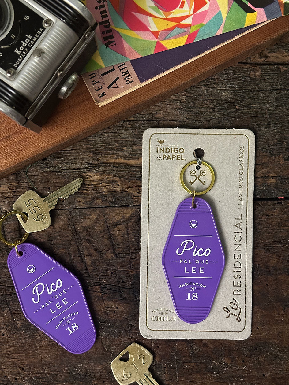 Llavero · Pico pal que lee