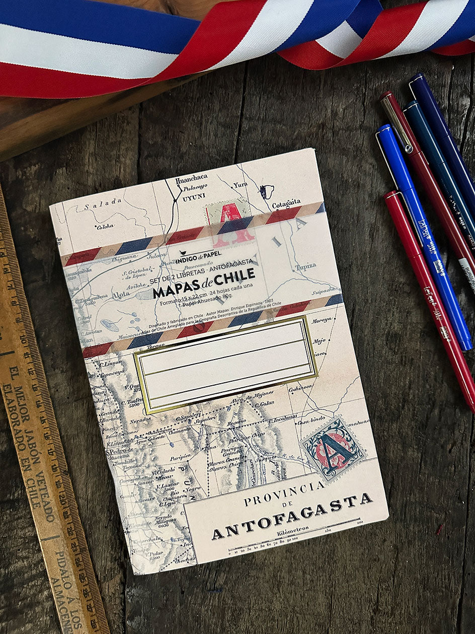 Libretas Mapas · Provincia Antofagasta (2 Un.)