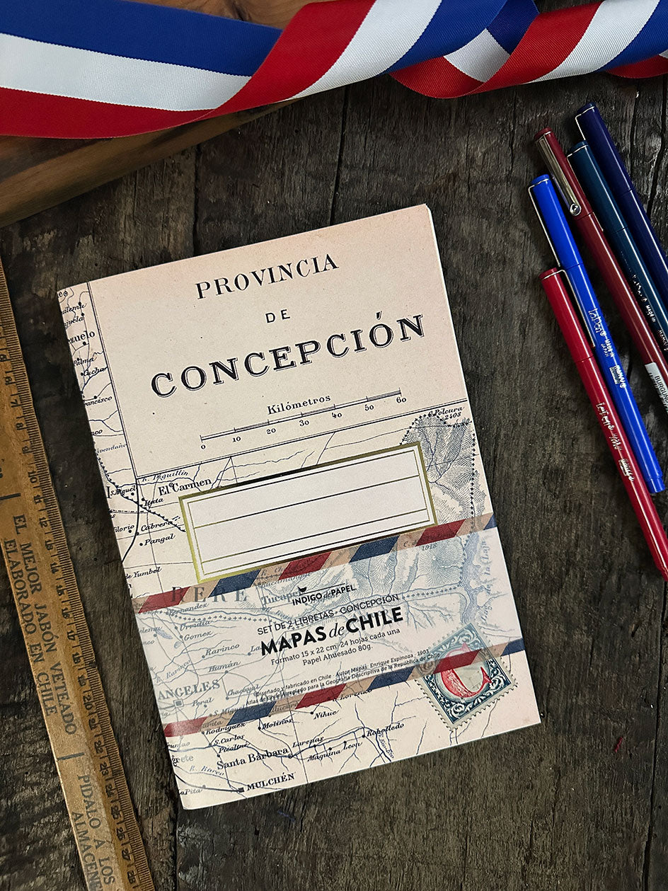 Libretas Mapas · Provincia Concepción (2 Un.)