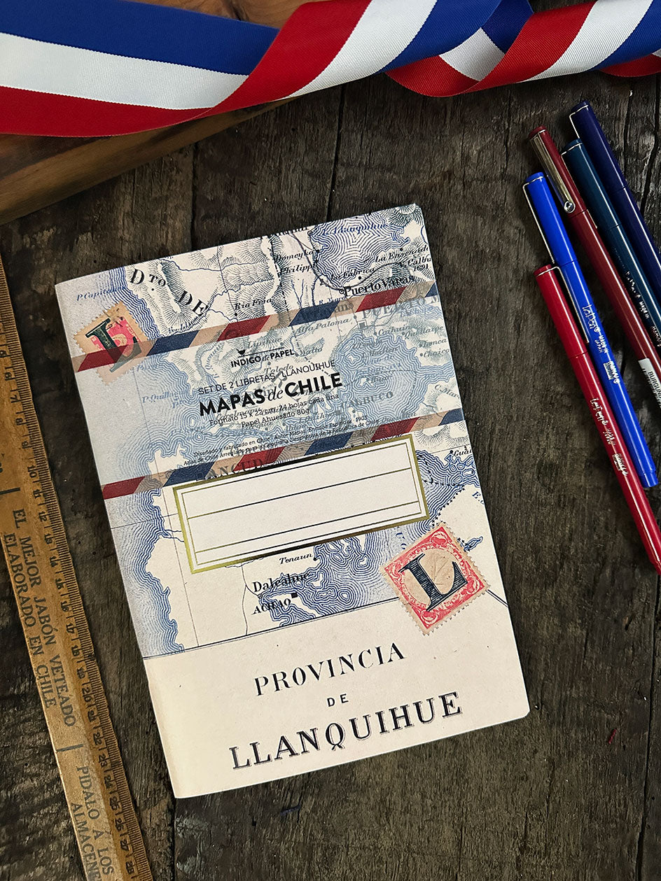 Libretas Mapas · Provincia Llanquihue (2 Un.)