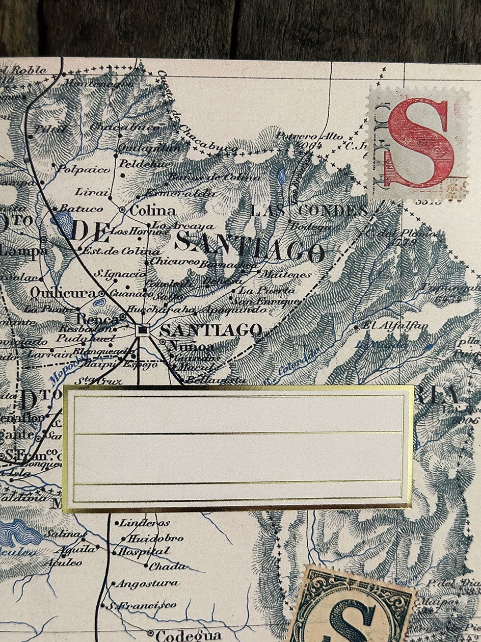 Libretas Mapas · Provincia Santiago (2 Un.)