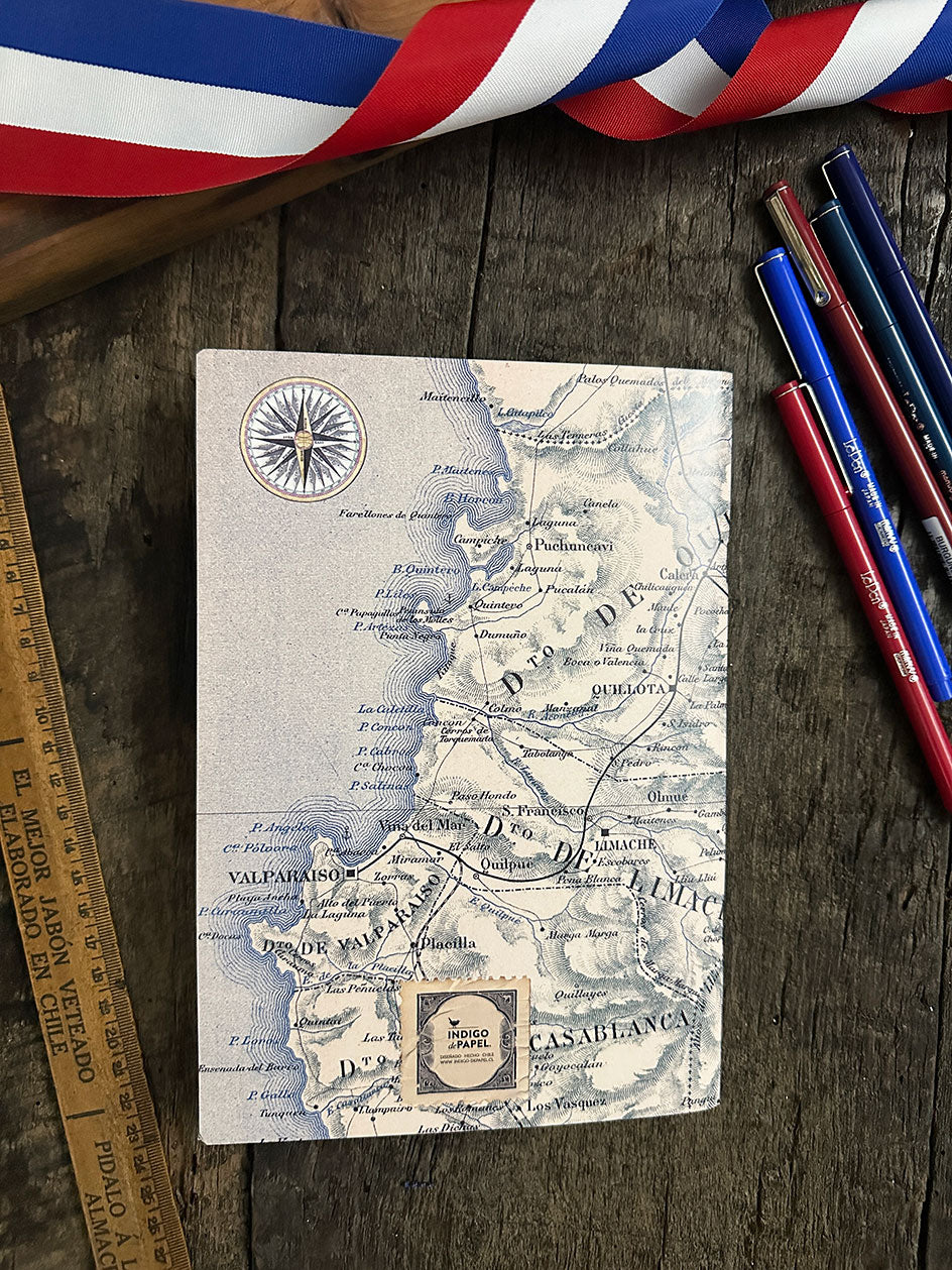 Libretas Mapas · Provincia Valparaíso (2 Un.)