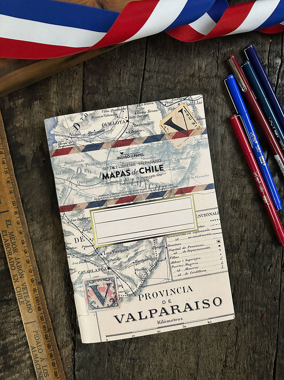 Libretas Mapas · Provincia Valparaíso (2 Un.)