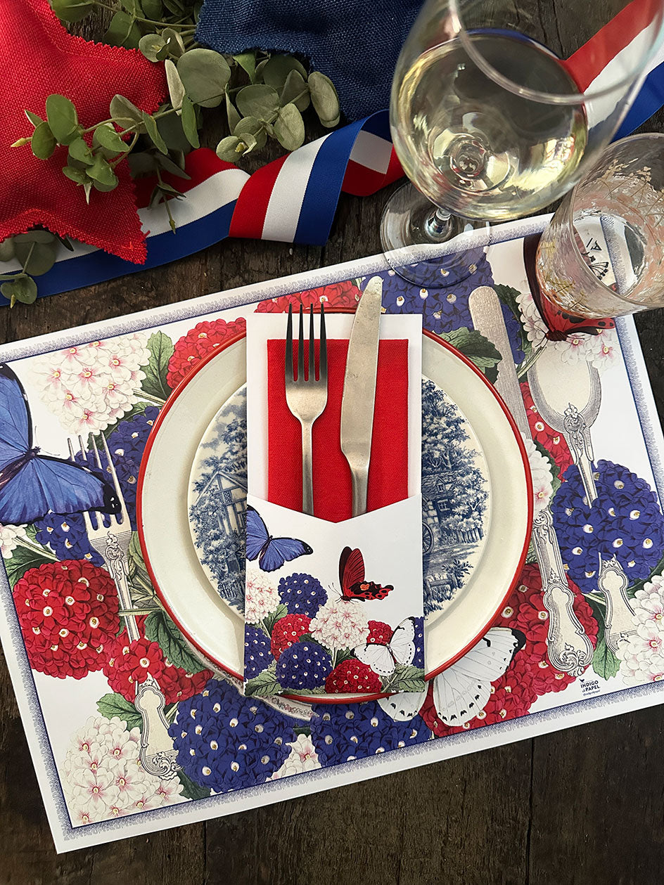 Pack de Mesa · Flores Tricolor