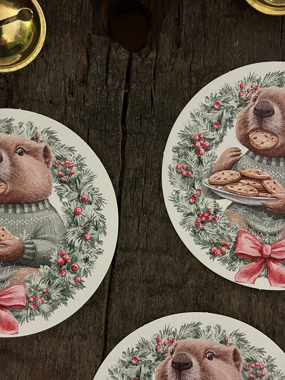 Posavasos · Castor