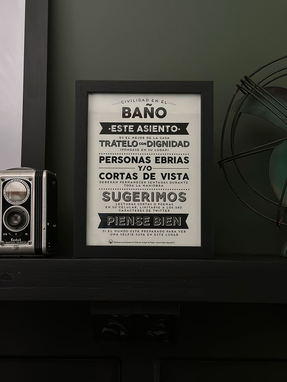 Print Indigo S · Baño