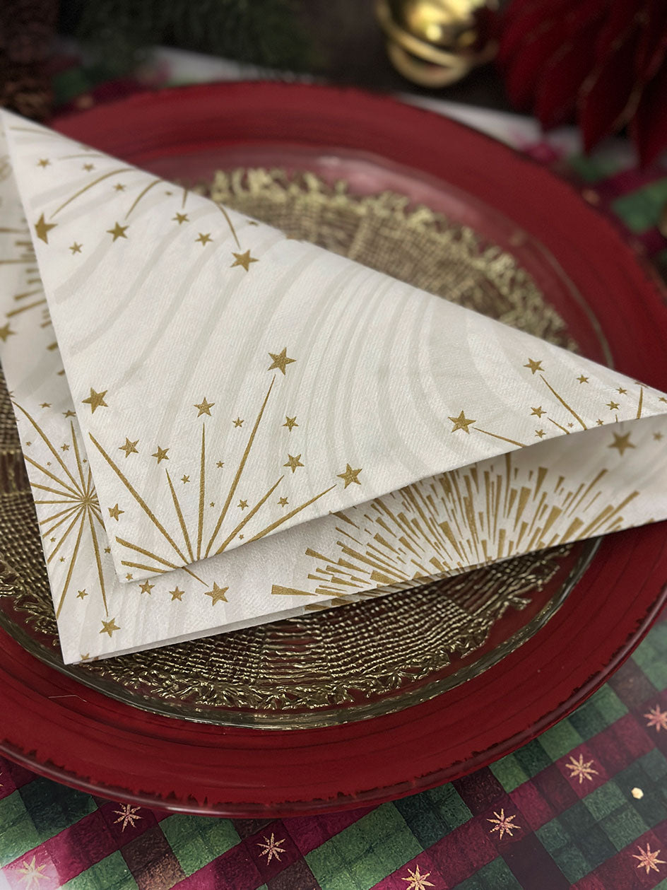 Servilleta · Sparkly White