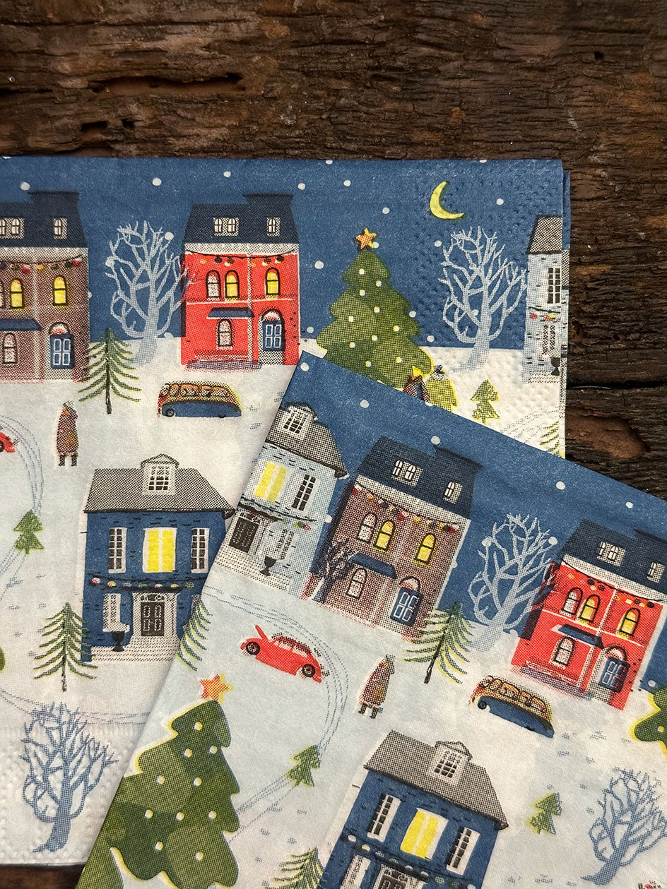 Servilleta Cocktail · Winter Wonders