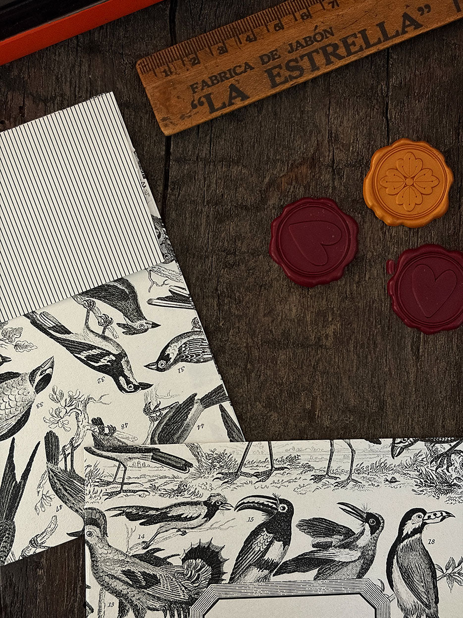Set de Sobres · Pájaros