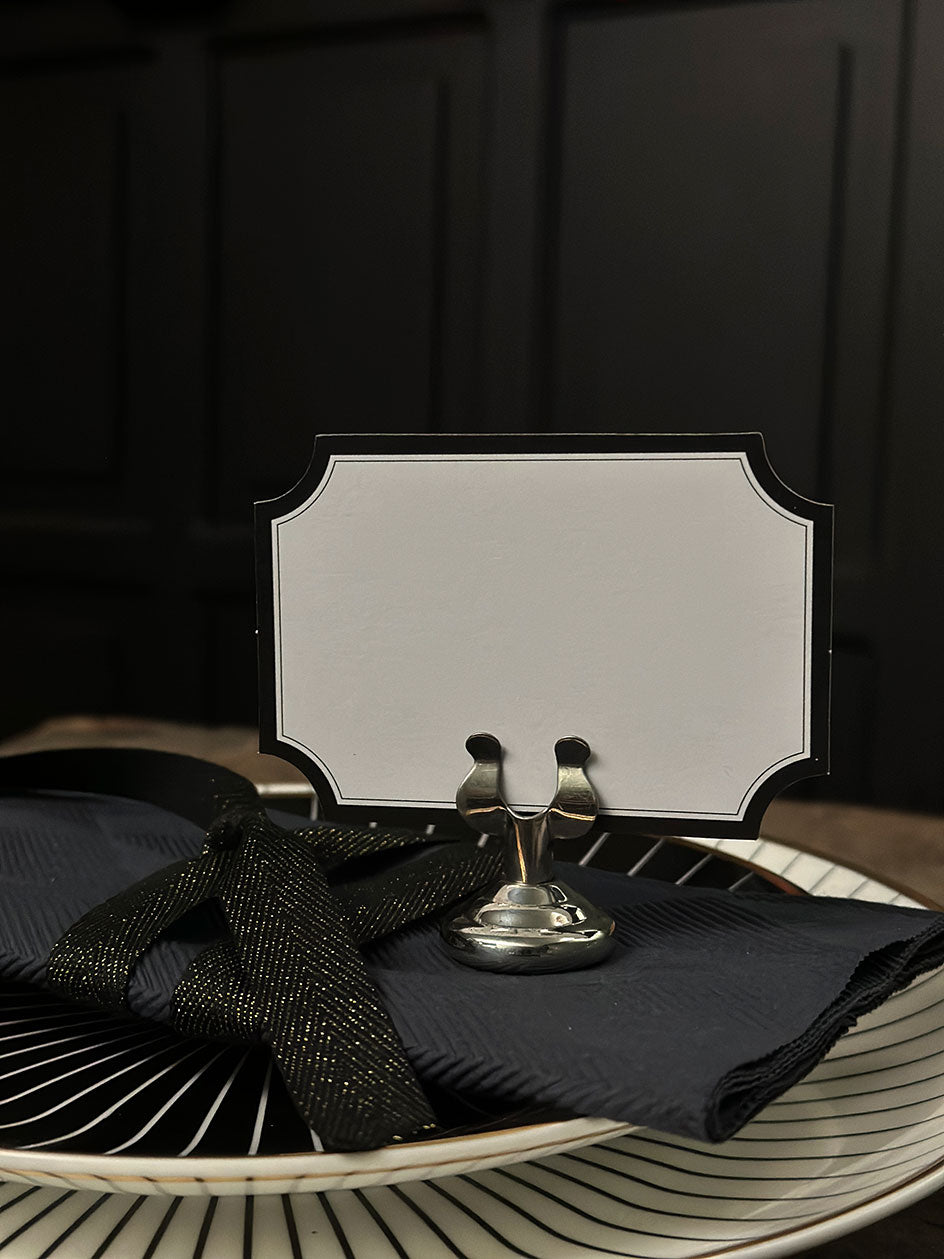 Tarjetas · Borde Negro