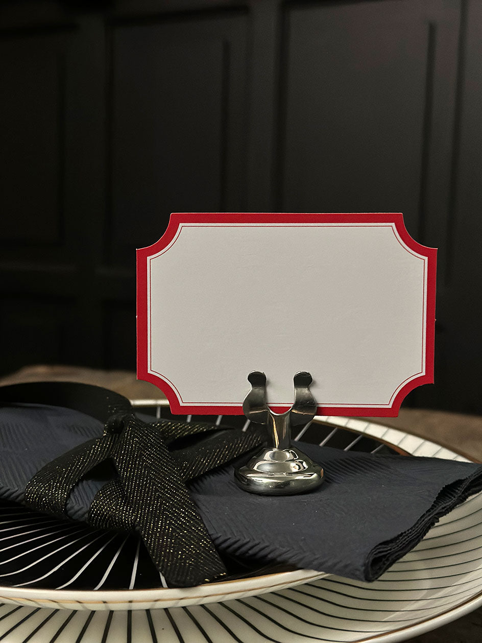 Tarjetas · Borde Rojo