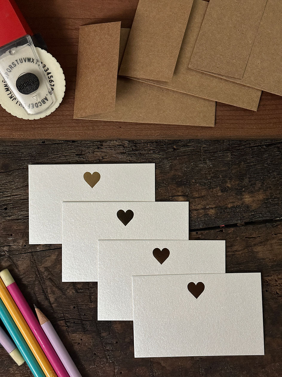 Set S · Corazón con Sobre