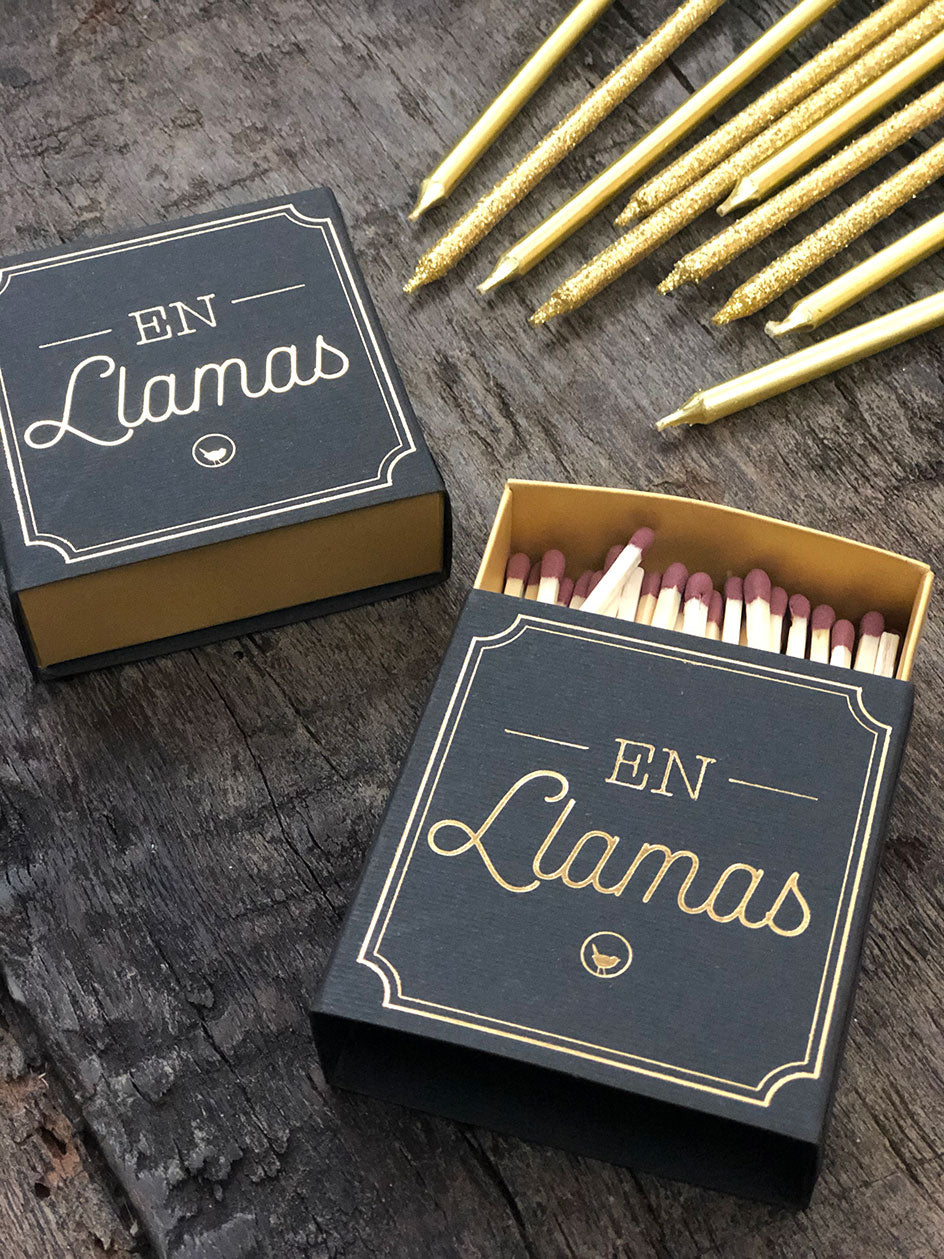 Fósforos · En llamas Negro