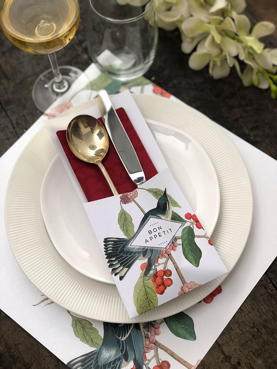 Estuche Papel Pajaros