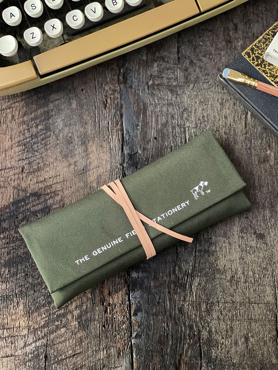Estuche Lona Verde