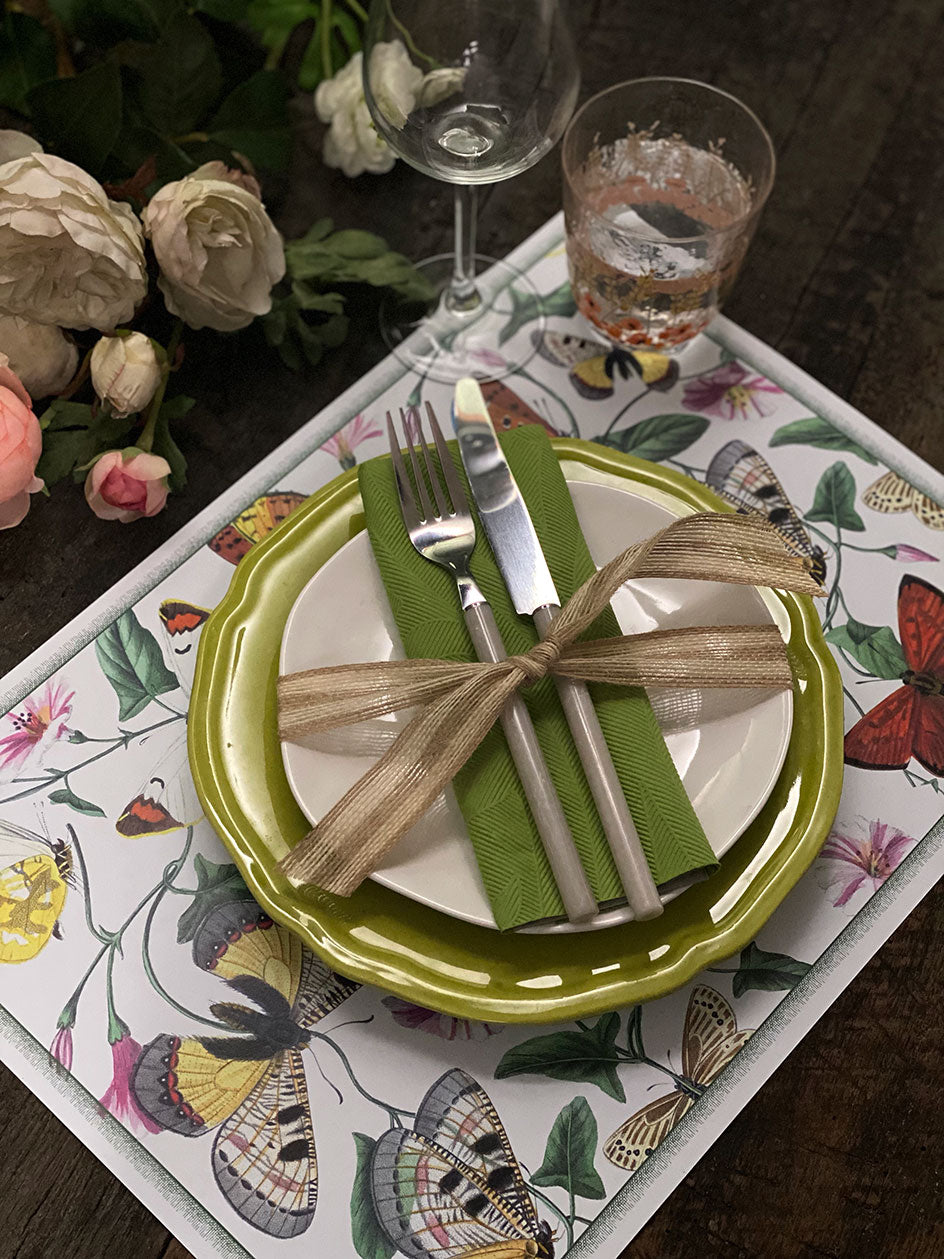 Individual Blanco Papillon