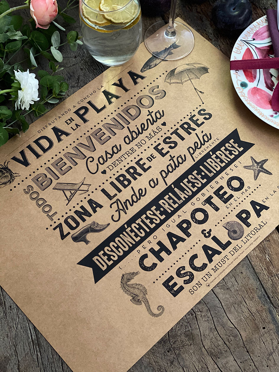 Individual Kraft · Reglas de la Playa