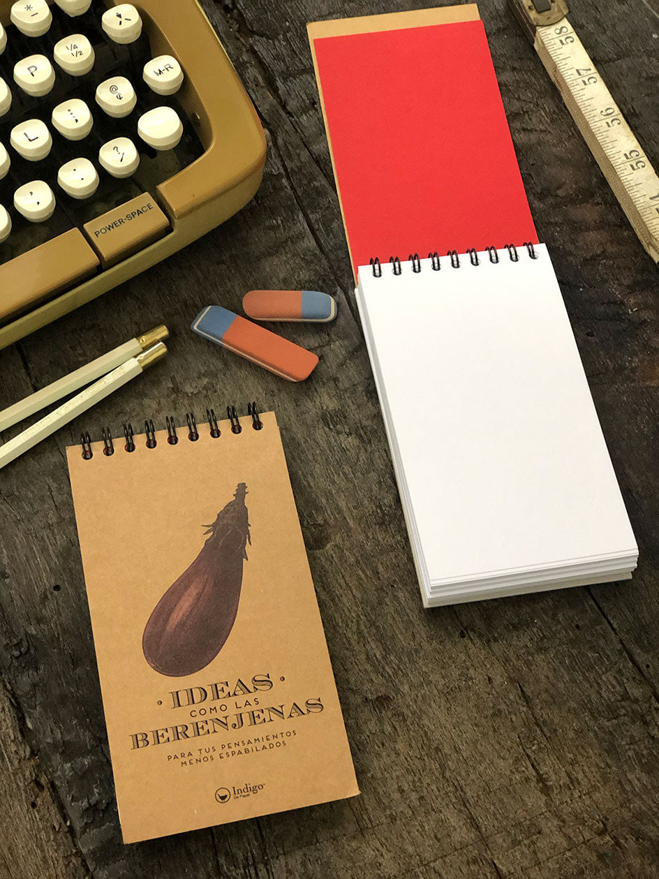 Libreta Anillada Ideas como las Berenjenas