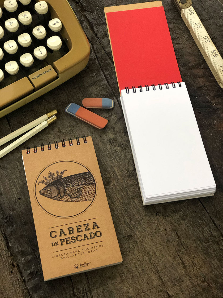 Libreta Anillada Cabeza de Pescado