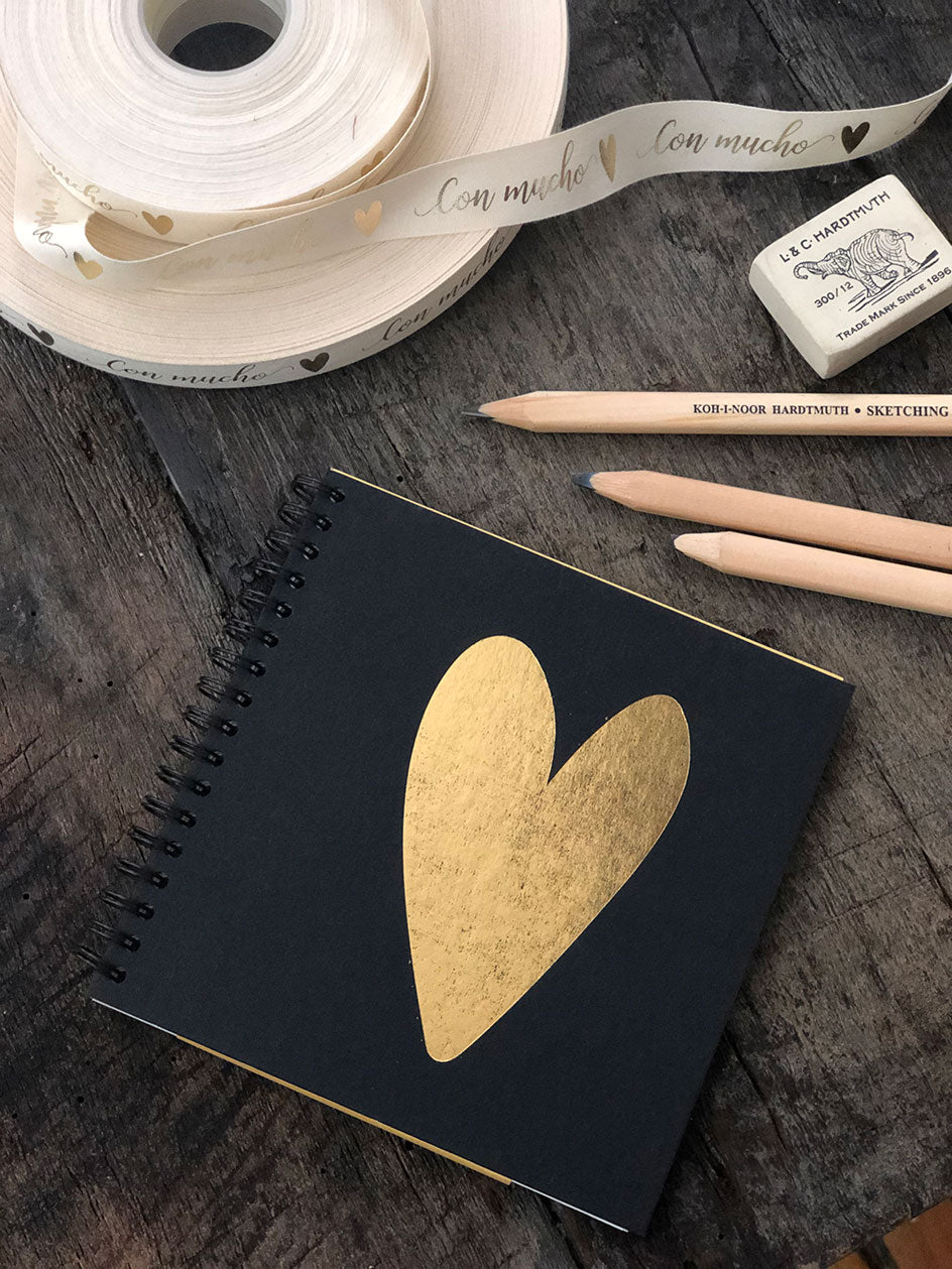 Libreta Anillada Folia Corazón