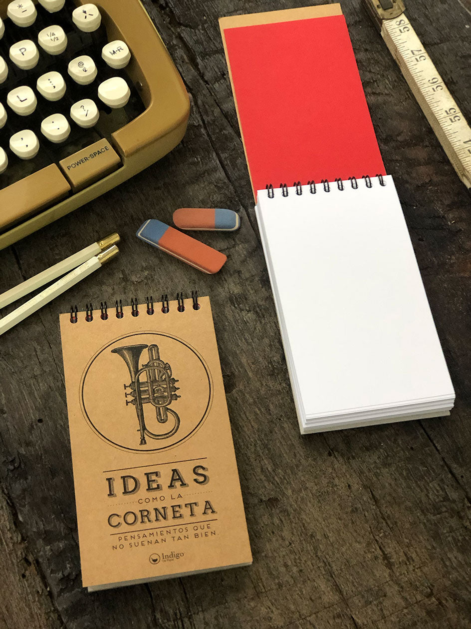 Libreta Anillada Ideas como la Corneta