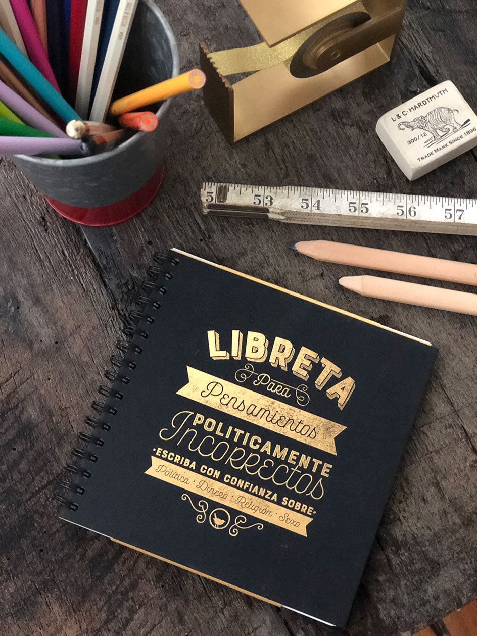 Libreta Anillada Folia Politicamente