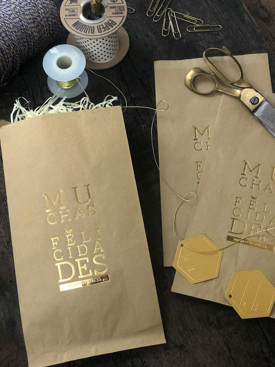 Bolsa Mediana Kraft · Muchas Felicidades
