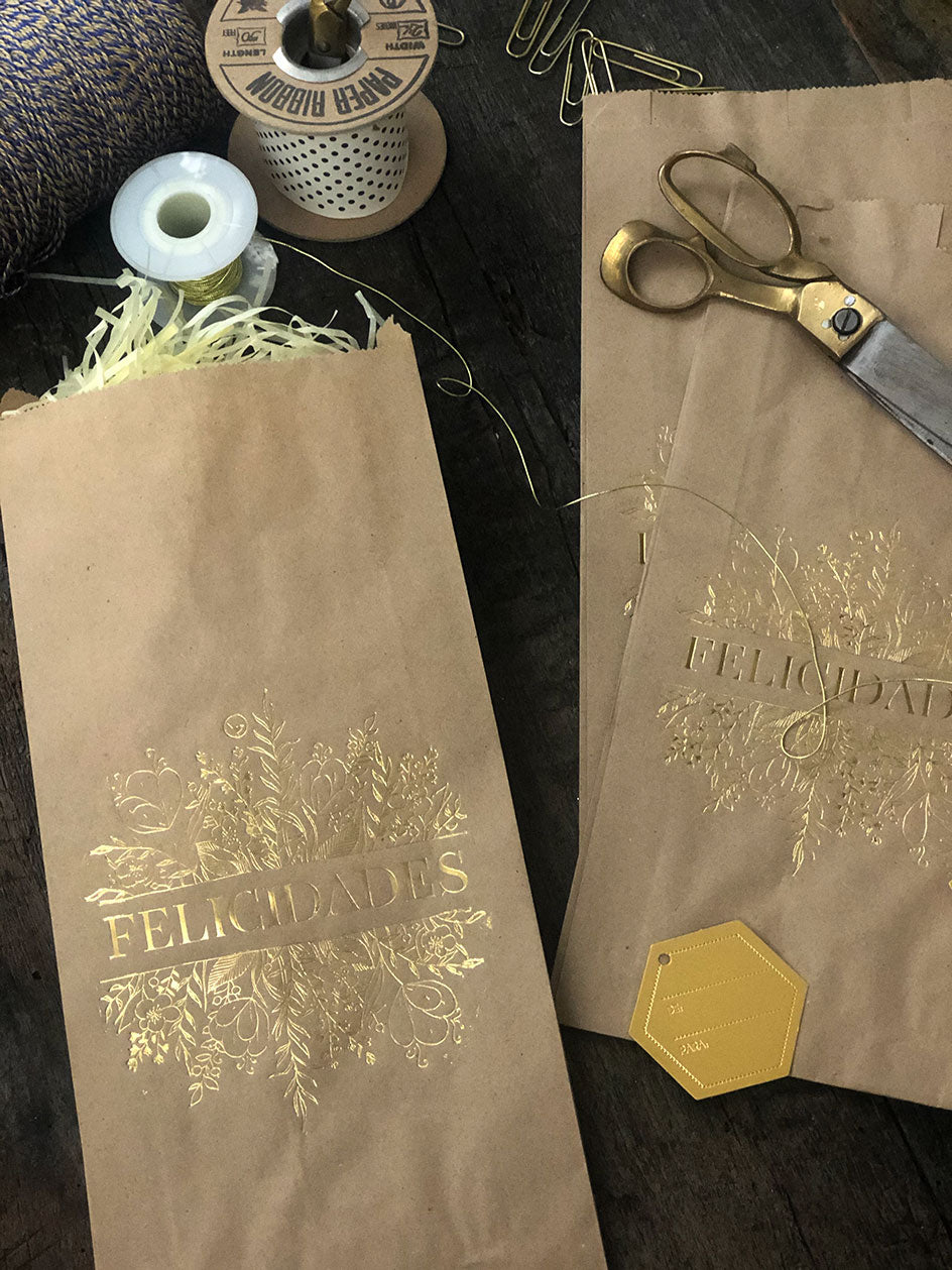 Bolsa Mediana Kraft · Jardín