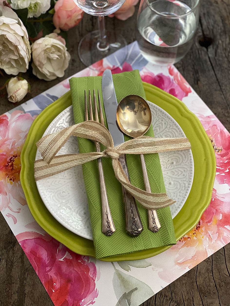 Plato Base · Crisantemo