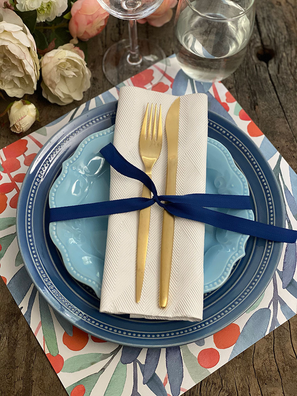 Plato Base · Tapiz Vegetal