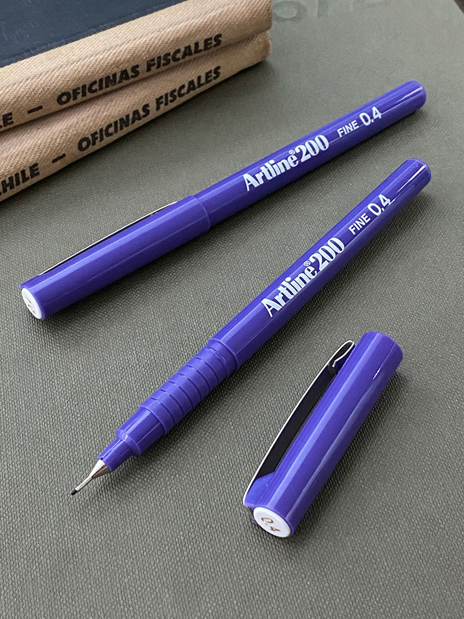 Artline · Purple Fine 04 mm.