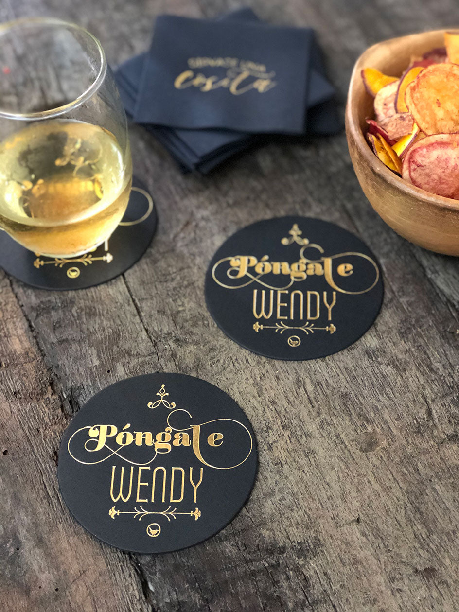 Posavaso Cartón · Wendy