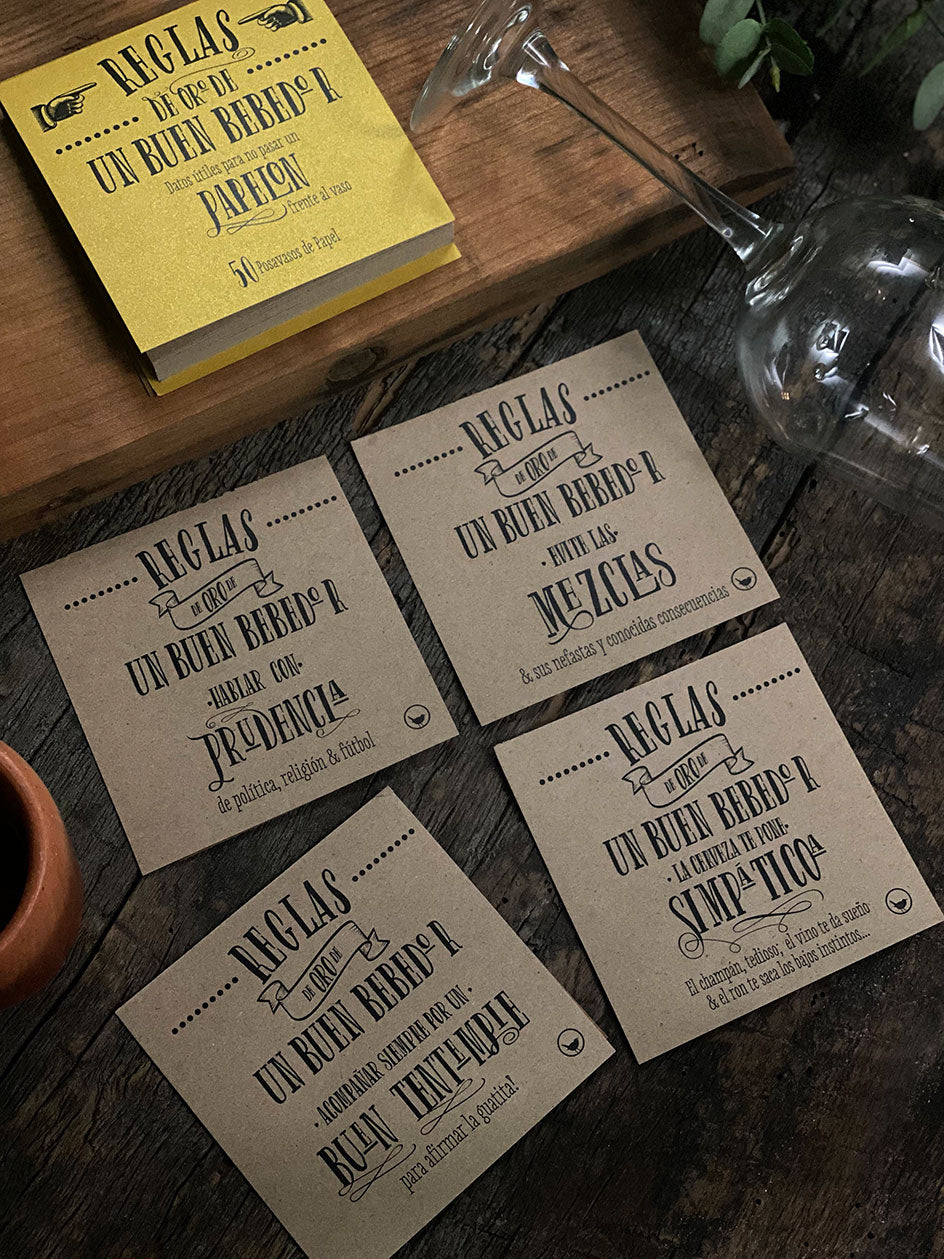 Posavaso Kraft · Reglas de Oro