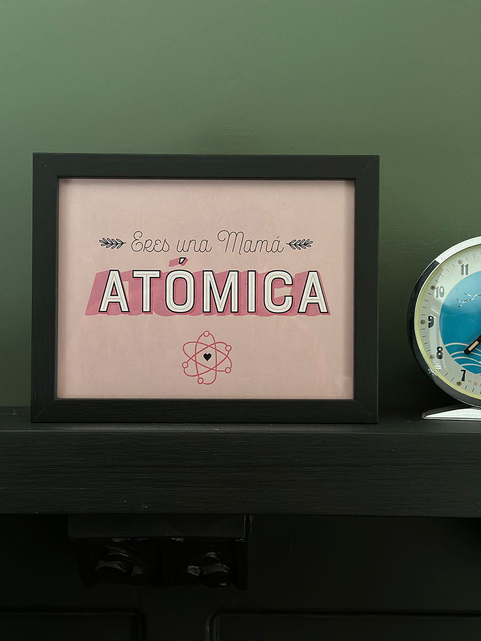Print Indigo S · Mamá atómica