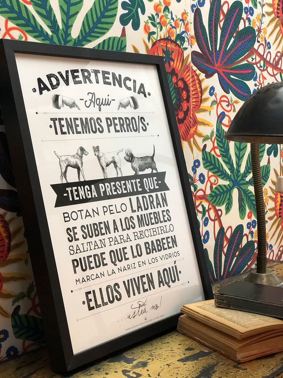 Print Indigo M · Perros